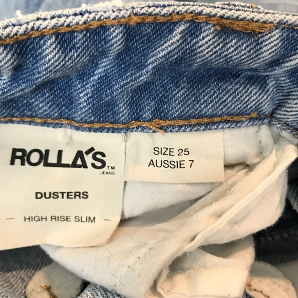 ROLLAS's Duster in G'DAY MATE High Rise medium wash size 25 - Picture 9 of 9